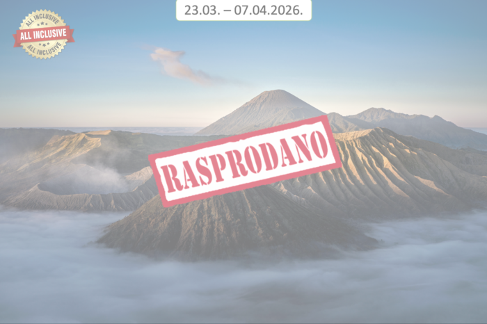 Indonezija (Komodo – Java – Bali) – ožujak 2026