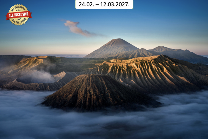 Indonezija (Komodo – Java – Bali) – ožujak 2027